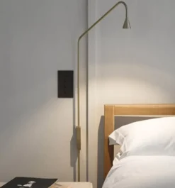 Best Austere væglampe, messing Læselamper|Stue Lamper
