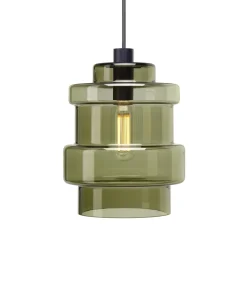 Axle pendel glasskærm large, antique green Lampeskærme|Glas Lamper