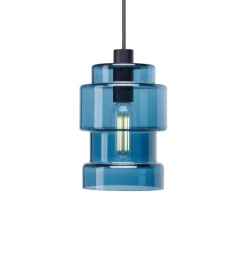 Discount Axle pendel glasskærm small, smoke blue Lampeskærme|Glas Lamper