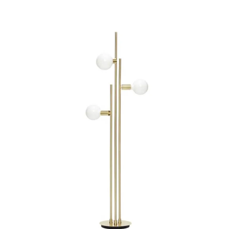 Balance gulvlampe, messing Messinglamper|Standerlamper