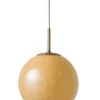 Best Ball Glass pendel Ø18, amber Glas Lamper|Spisebordslamper