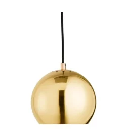 Ball Pendel Ø18, massiv messing Messinglamper|Spisebordslamper