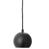 Discount Ball pendel Ø12, mat sort Spisebordslamper|Hængelamper