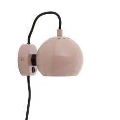 Clearance Ball væglampe, blank nude Børn Soveværelseslamper|Lamper Til Teenageværelse