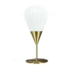 Best Ballon bordlampe, opal/messing Messinglamper|Hvide Lamper