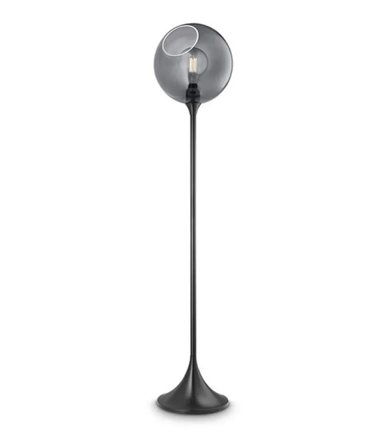 Online Ballroom Floor - Gulvlampe, Smoke Glas Lamper|Standerlamper