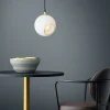Clearance Ballroom pendel, white snow Glas Lamper|Lamper Til Sofabord
