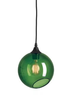 Hot Ballroom pendel XL, green Glas Lamper