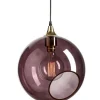 Discount Ballroom pendel XL, purple Glas Lamper