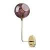 Sale Ballroom The Wall 57 væglampe, purple Glas Lamper