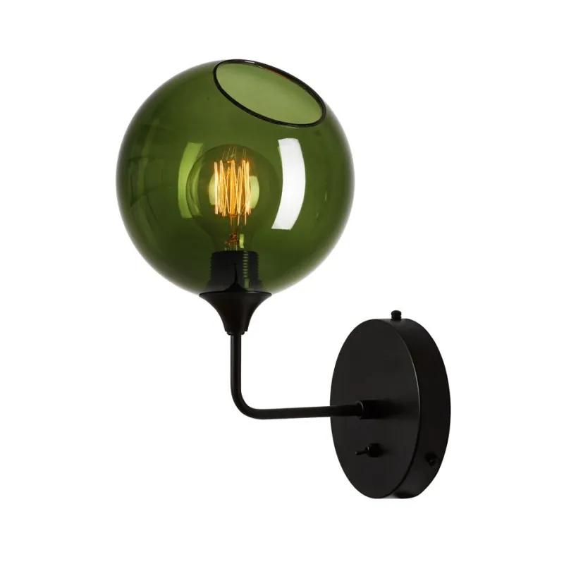 Discount Ballroom The Wall 37 væglampe, army Glas Lamper