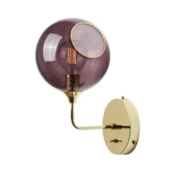 Clearance Ballroom The Wall 37 væglampe, purple Glas Lamper
