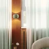 Sale Belir væglampe, støvet grøn Lampe Til Trappeopgang|Stue Lamper