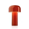 Hot Bellhop Batteri Bordlampe, Rød Transportable Lamper|Lamper Til Sofabord