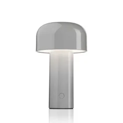 Best Bellhop Batteri Bordlampe, Grå Børn Transportable Lamper|Lamper Til Sofabord