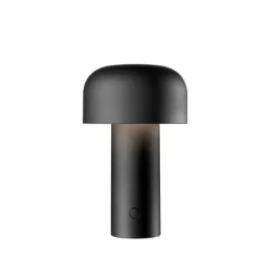 Bellhop Batteri Bordlampe, mat sort Transportable Lamper|Lamper Til Sofabord