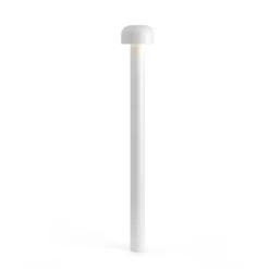 Bellhop Bollard H850 udendørs gulvlampe, hvid Hvide Lamper|Standerlamper