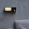 Online Bedside venstre væglampe, sort/hvid Lamper Med Usb|Soveværelseslamper