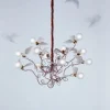 Best Birdie lysekrone, rød ledning Spisebordslamper|Moderne Lysekrone