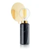 Blindspot Bordlampe, Sort marmor Marmor Lamper|Lamper Til Reol