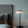 Online Blossi bordlampe, sort/opal Glas Lamper|Skrivebordslamper