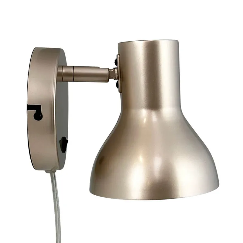 Discount Bob væglampe, metallic beige Læselamper|Stue Lamper