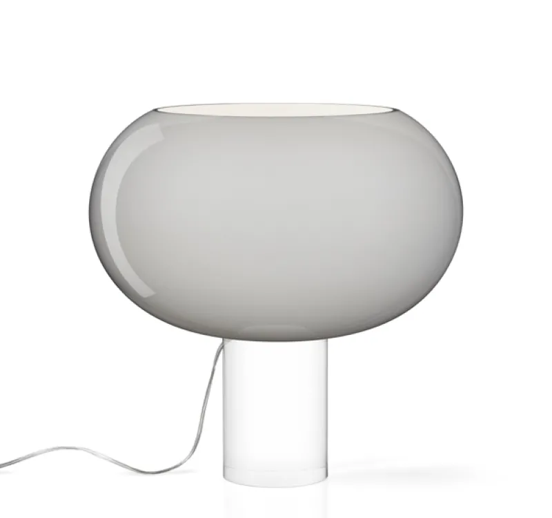 Clearance Buds 2 Bordlampe, Grå Glas Lamper|Bordlamper