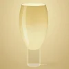 New Buds 1 Bordlampe, Hvid Glas Lamper|Hvide Lamper