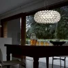 Online Caboche Plus Grande LED pendel dæmpbar, transparent Glas Lamper|Spisebordslamper