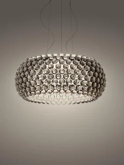 Clearance Caboche Plus Grande pendel LED dæmpbar, grå Glas Lamper|Spisebordslamper