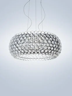Outlet Caboche Plus Grande pendel LED MyLight, transparent Glas Lamper|Spisebordslamper