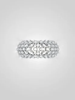 Clearance Caboche Plus Media væglampe, transparent Glas Lamper|Soveværelseslamper