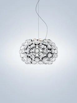 New Caboche Plus Piccola pendel LED, transparent Glas Lamper|Spisebordslamper