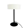 Best Calix bordlampe m/stofskærm, natur/sort Skrivebordslamper|Lamper Til Reol