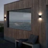 New Canto 2 udendørs væglampe LED, seaside sort Sorte Væglamper|Væglamper