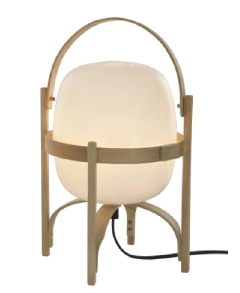 Outlet Cesta bordlampe Lamper I Træ|Stue Lamper
