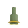 Hot Chaumont pendel 190, grøn/gul Spisebordslamper|Hængelamper