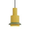New Chaumont pendel 190, gul/grøn Spisebordslamper|Hængelamper