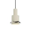 Discount Chaumont pendel 150, hvid/nikkel Hvide Lamper|Spisebordslamper