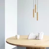 Outlet Chimes Cluster 3 klyngependel, eg Lamper I Træ|Klyngependel