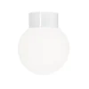 Hot Classic Globe 200 loftlampe / væglampe IP54, hvid/mat opal Hvide Lamper|Glas Lamper