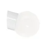 New Classic Globe 150 væglampe IP20, hvid/blank opal Hvide Lamper|Glas Lamper