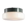 Hot Classic Sauna loftlampe / væglampe, grå Glas Lamper|Vådrumslamper