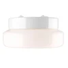 Hot Classic Sauna loftlampe / væglampe, hvid Hvide Lamper|Glas Lamper