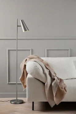 Online Cono gulvlampe, satin Køkkenlamper|Kontorlamper