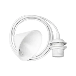 Best Cord Set E27-ophæng, hvid Pendelophæng|Ledninger, Fatninger Og Baldakiner