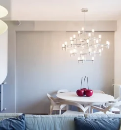 Crown Major, krom Spisebordslamper|Kontorlamper
