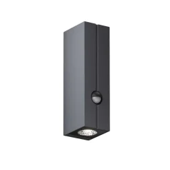 New Cut Control udendørs væglampe m/sensor, antrasit Udendørslamper Med Sensor|Væglamper