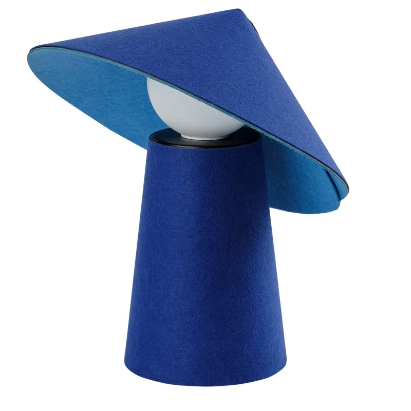 Hot Decor Flip Mobile batteri-/bordlampe, blå Lamper Til Sofabord|Lamper Til Reol