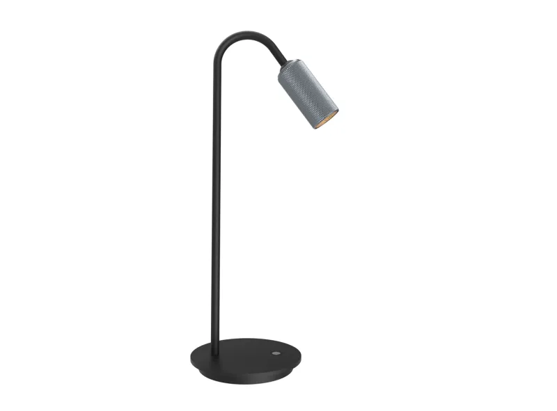 Decor T1 bordlampe, sort/alu Skrivebordslamper|Lamper Til Natbord